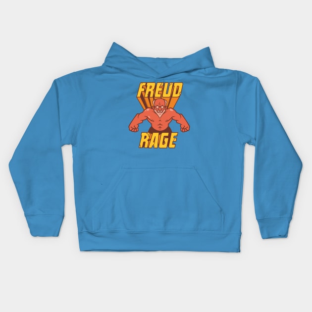 Freud Rage Kids Hoodie by Mouse